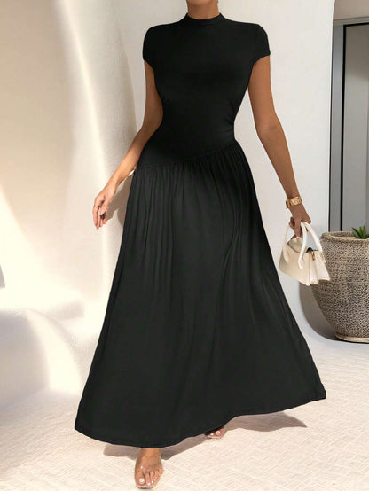 Robe midi évasée