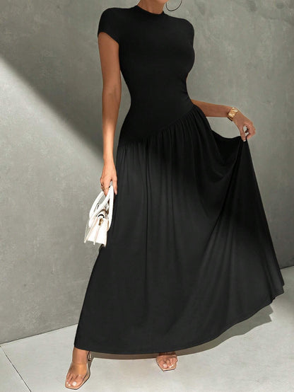 Robe midi évasée