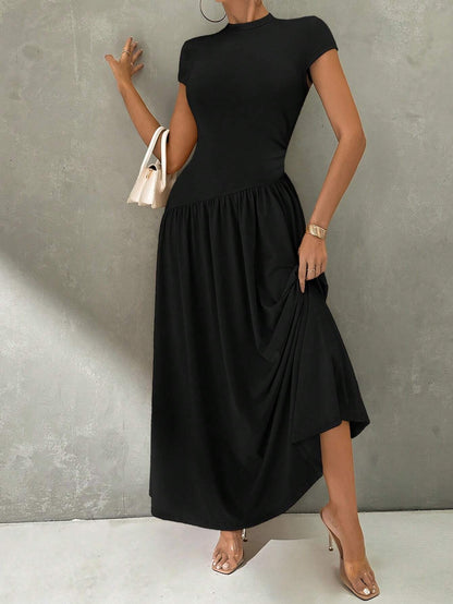 Robe midi évasée
