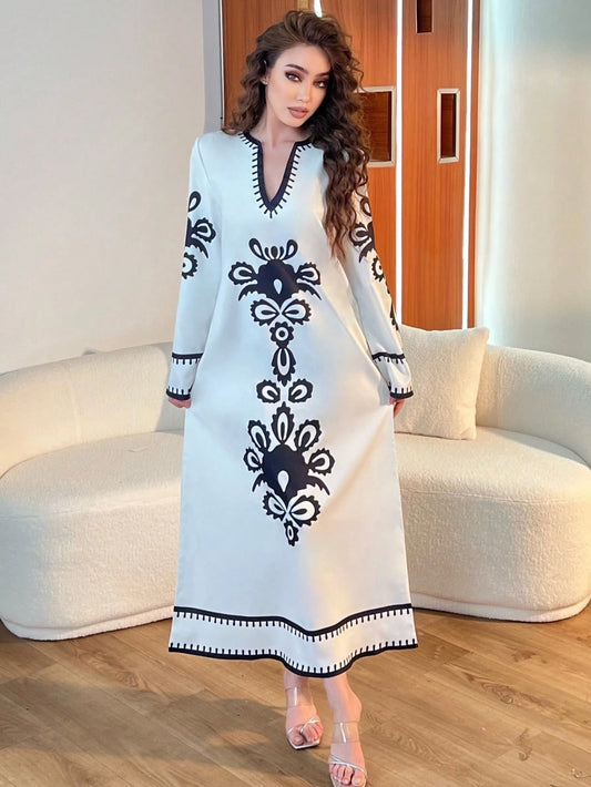 robe à manches longues